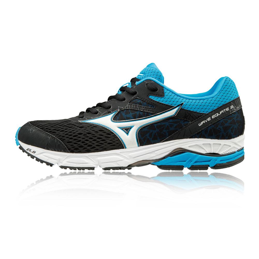 Mizuno – Hombre Wave Equate 2 Zapatillas De Running  – Ss18 Correr Azul/Negro
