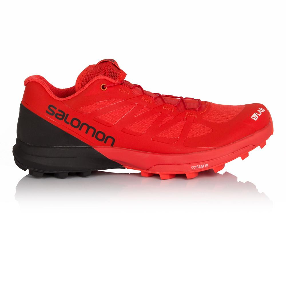 Salomon – Hombre S-Lab Sense 6 Zapatillas De  Trail Running – Aw17 Correr Rojo