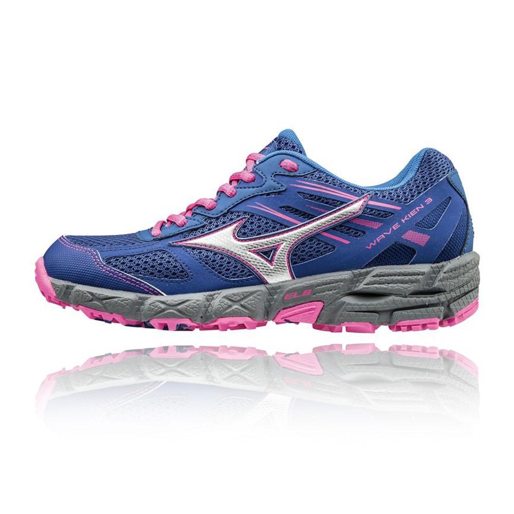 Mizuno – Mujer Wave Kien 3 Para Mujer Trail Zapatillas De Running  – Ss17 Correr Morado