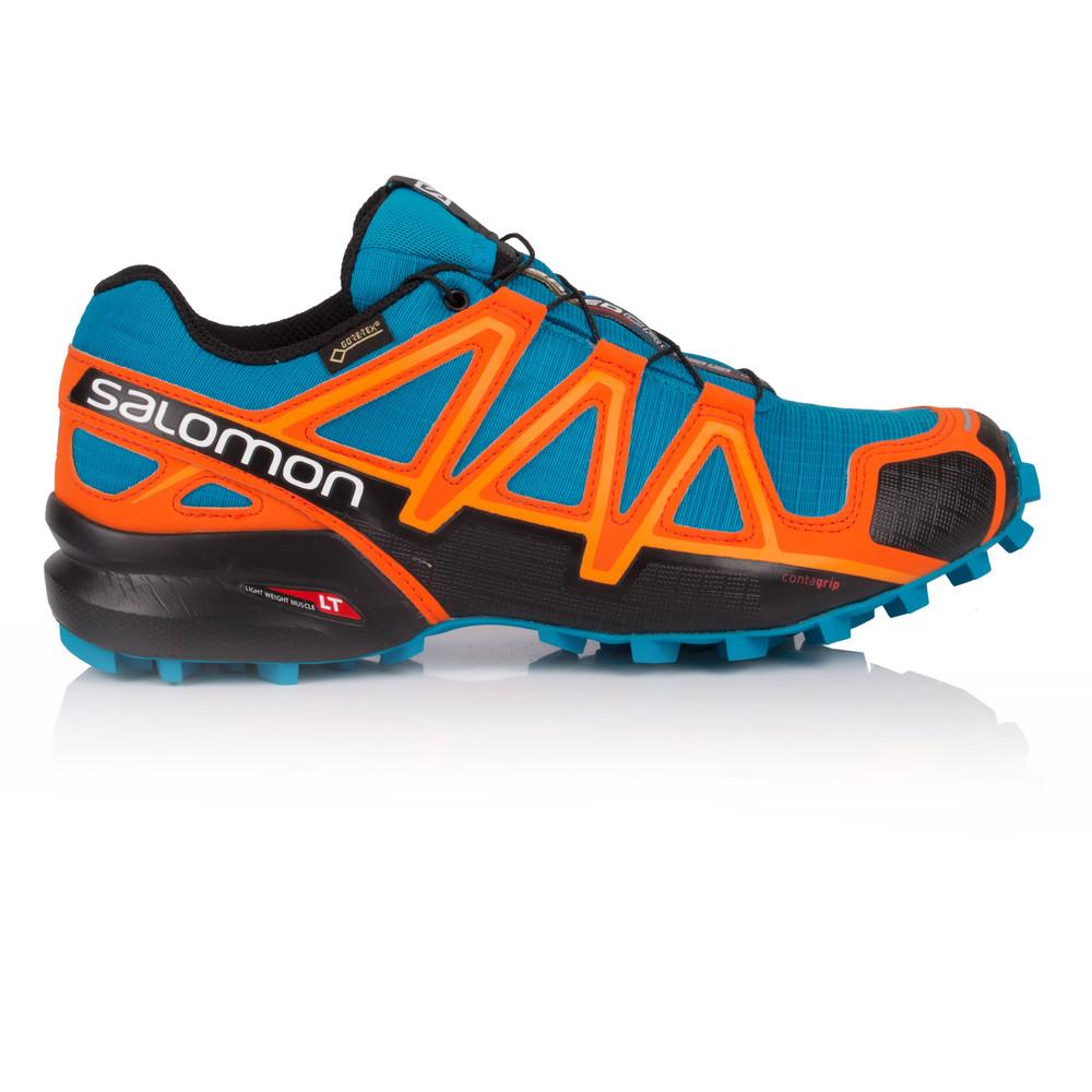 Salomon – Hombre Speedcross 4 Gore-Tex Trail Zapatillas De Running  – Ss18 Correr Azul