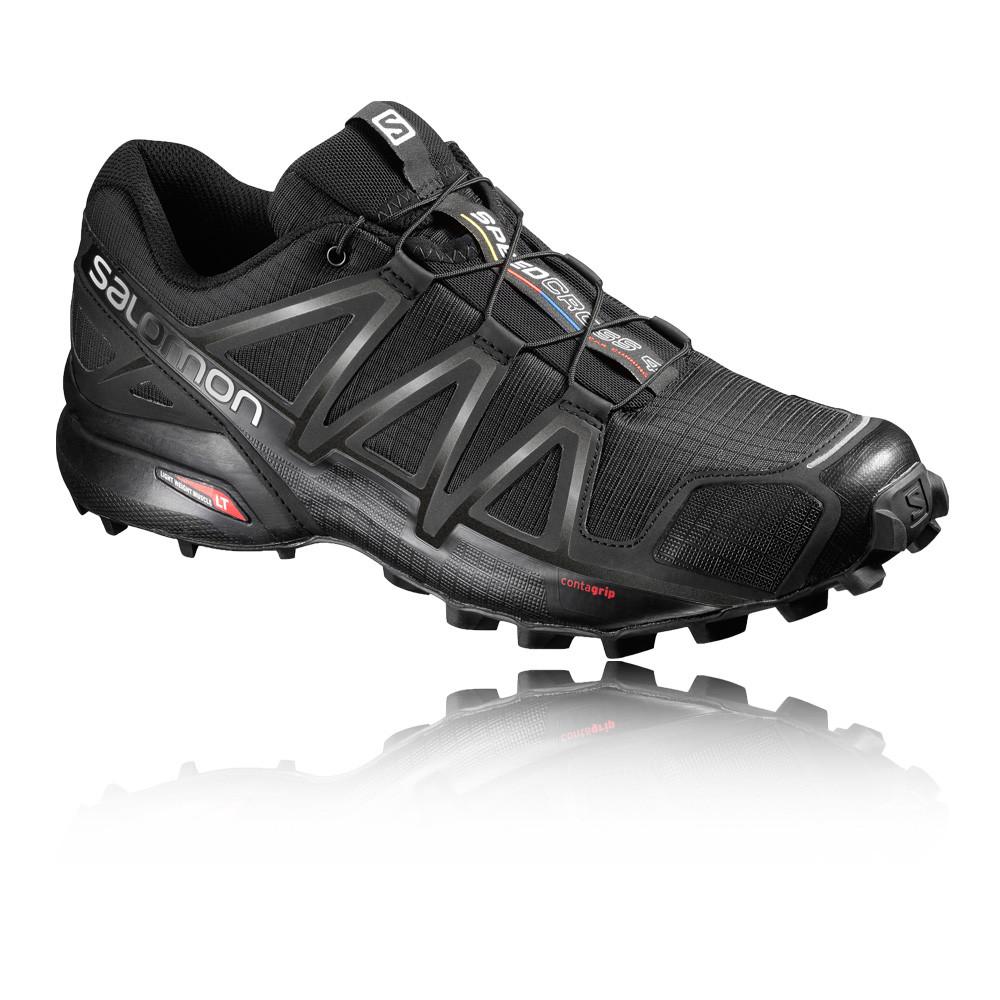 Salomon – Hombre Speedcross 4 Trail Zapatillas De Running  – Ss18 Correr Negro