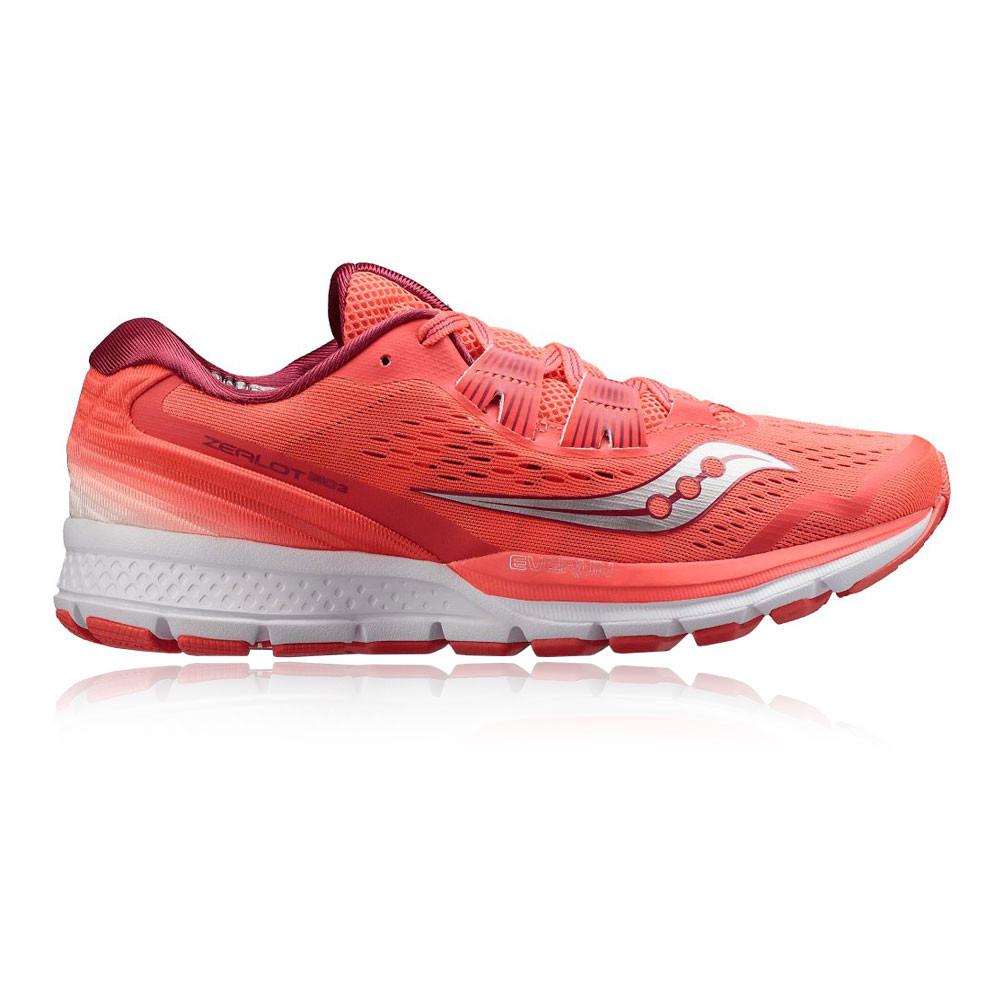 Saucony – Mujer Zealot Iso 3 Para Mujer Zapatillas De Running  – Aw17 Correr Rosa/Naranja